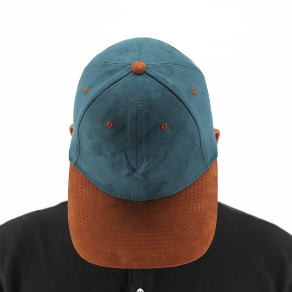 Limitless Faux Suede Colourblocked Cap