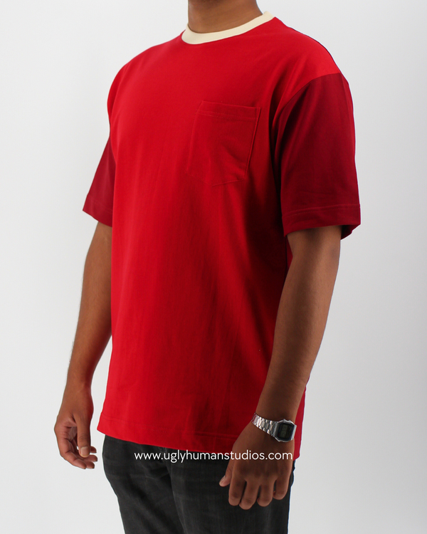 Mediumweight Multicolour Dropshoulder T-shirt