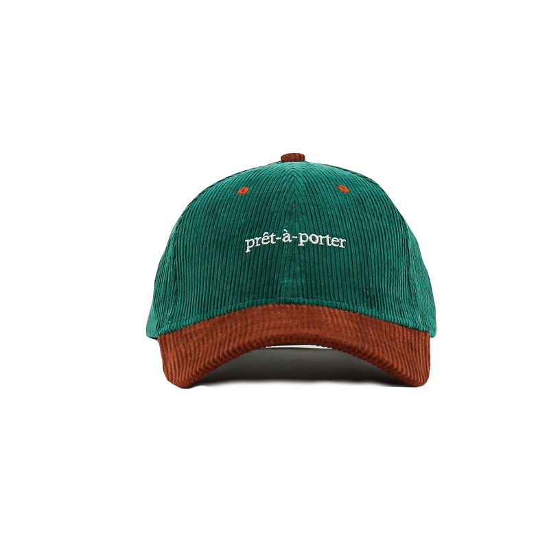 Prêt-à-Porter Corduroy Colour blocked cap