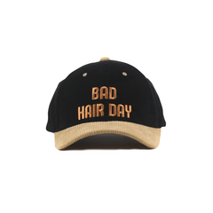 Bad Hair Day Colourblocked Corduroy Cap