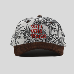 Wild Wild World Jacquard 5 Panel Cap