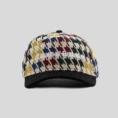 Euphoria Houndstooth Jacquard 5 Panel Cap