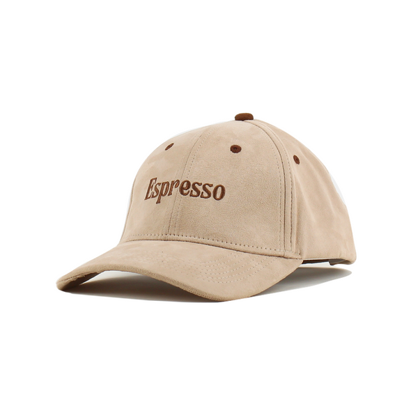 Espresso Faux Suede Cap