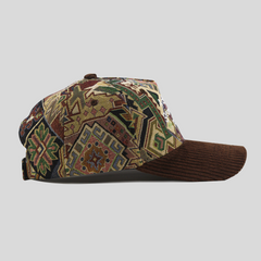 Geometrical Poem Jacquard 5 Panel Cap