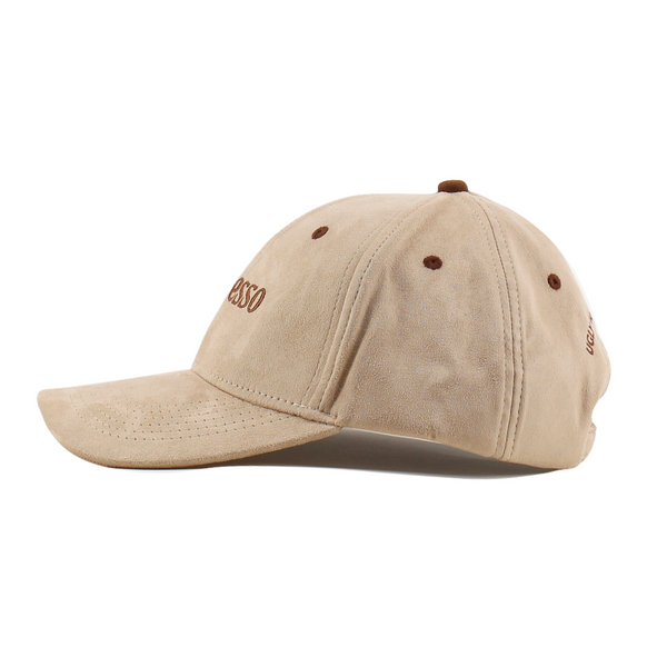 Espresso Faux Suede Cap