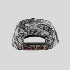 Wild Wild World Jacquard 5 Panel Cap