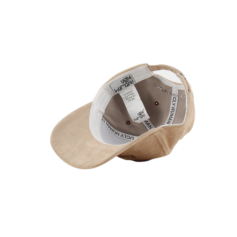 Espresso Faux Suede Cap
