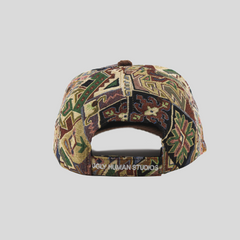 Geometrical Poem Jacquard 5 Panel Cap