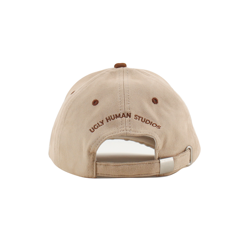 Espresso Faux Suede Cap