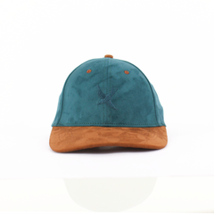Limitless Faux Suede Colourblocked Cap