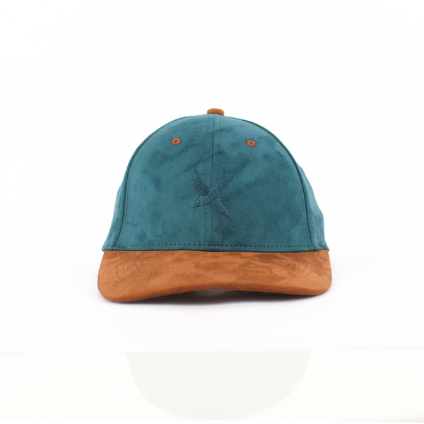 Limitless Faux Suede Colourblocked Cap