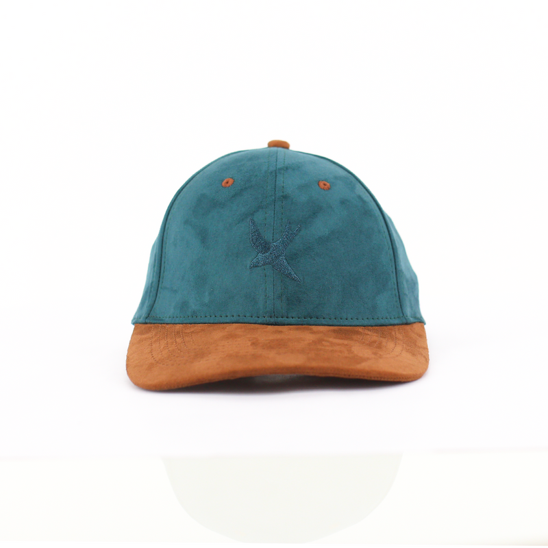 Limitless Faux Suede Colourblocked Cap