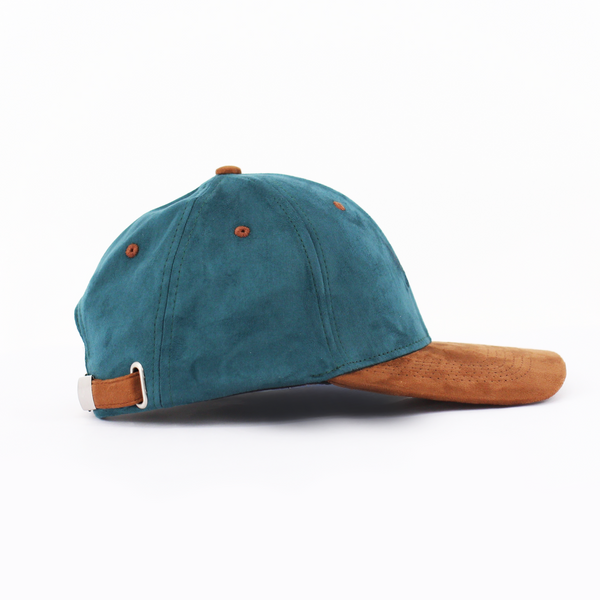 Limitless Faux Suede Colourblocked Cap