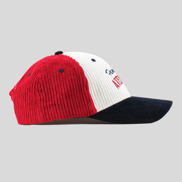 Atelier Corduroy Colourblocked cap
