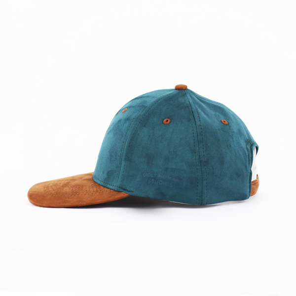 Limitless Faux Suede Colourblocked Cap