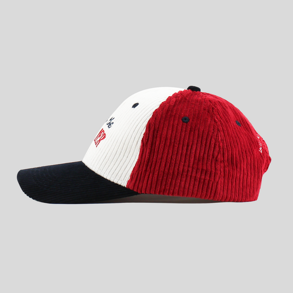 Atelier Corduroy Colourblocked cap
