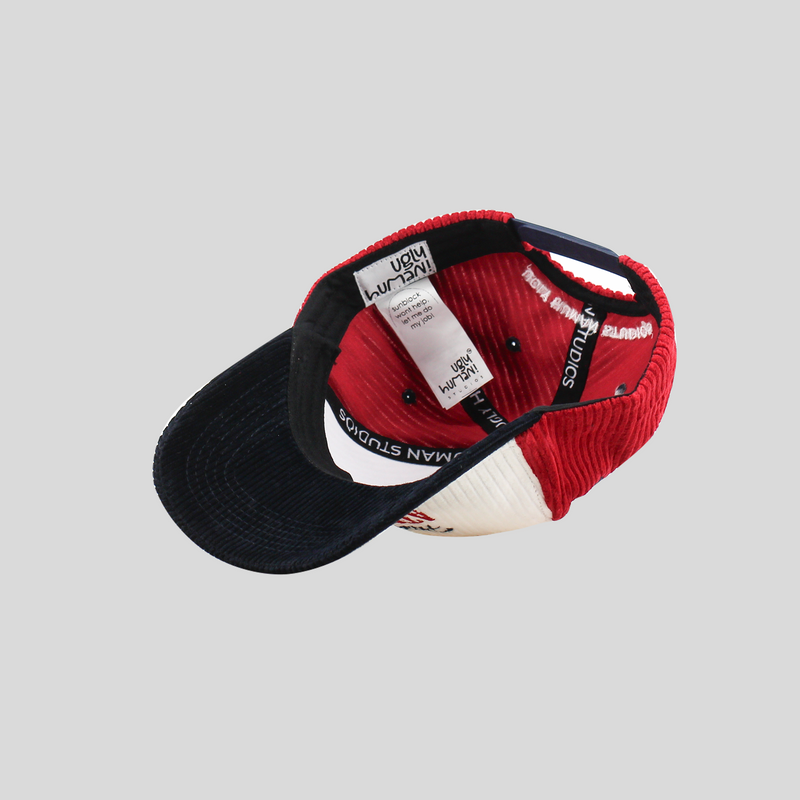 Atelier Corduroy Colourblocked cap