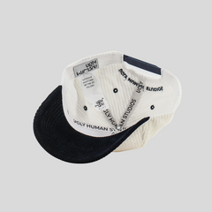 Facade Corduroy Colourblocked cap