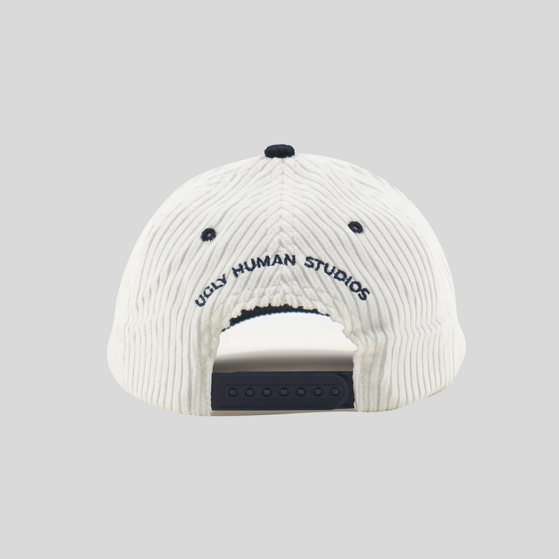 Facade Corduroy Colourblocked cap