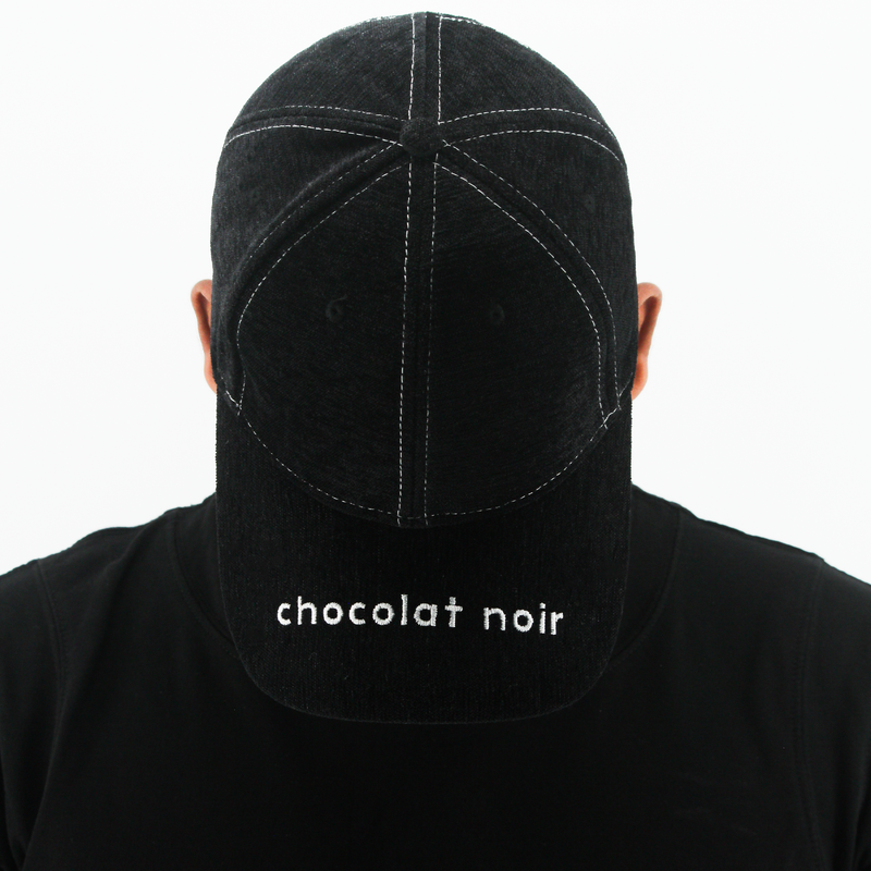 Chocolat noir Faux Jute Cap