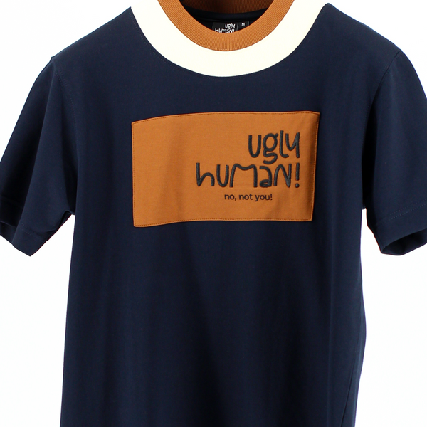 Mediumweight Multi-Panel Logo Embroidered T-shirt