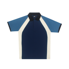 Mediumweight Multi-Panel Polo Neck T-shirt